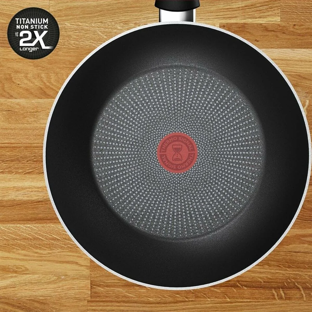 Sartén Tefal FORCE BLACK 28C Negro Aluminio Ø 28 cm