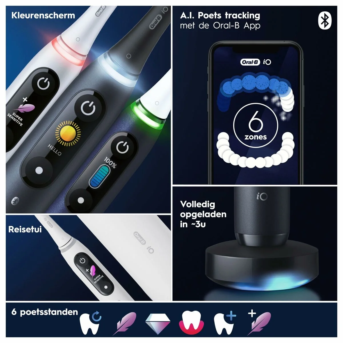 Monitor Braun IO8N/WH-TC+1REF