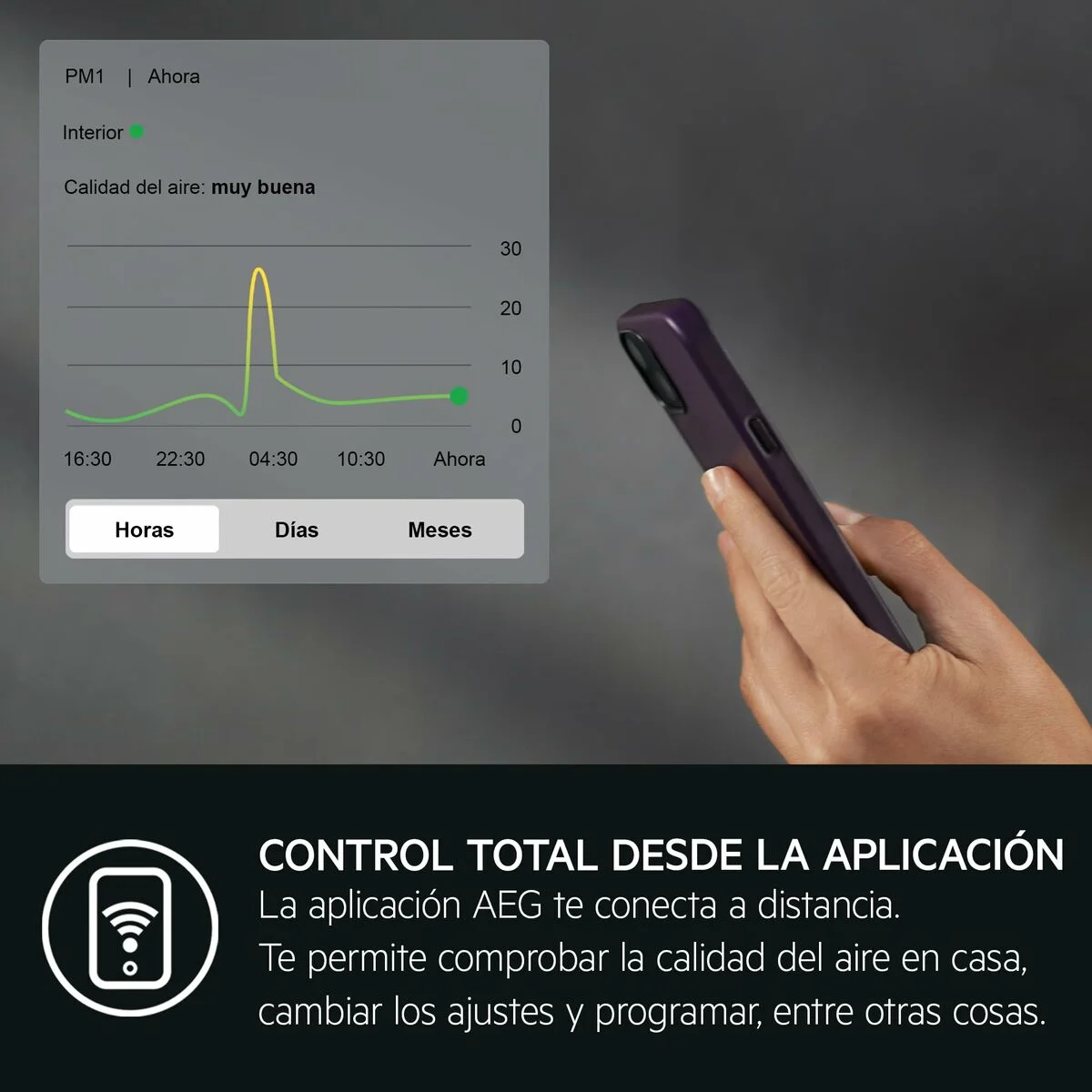 Purificador de Aire AEG APU72571DG