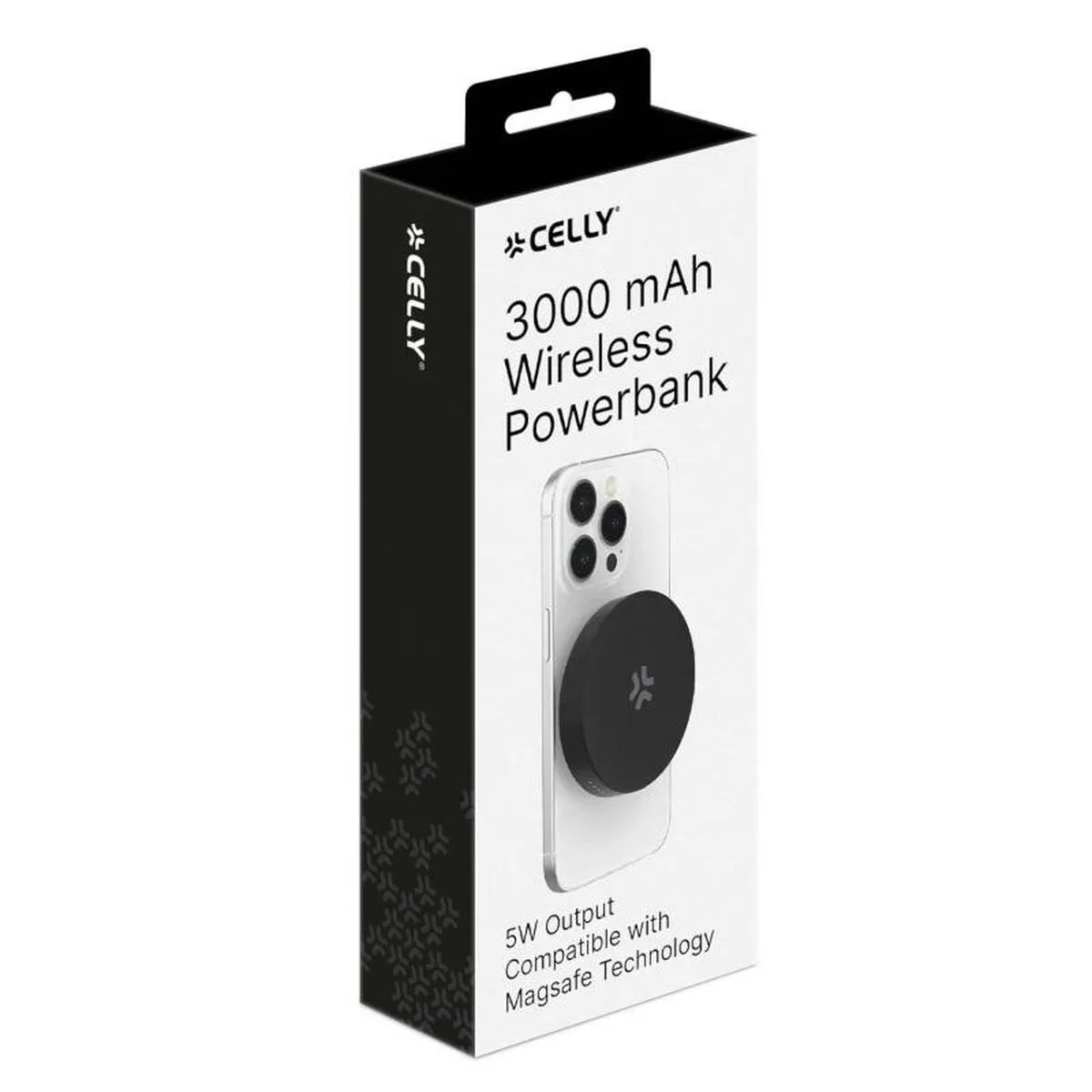 Powerbank Celly MAGPB3000BK Negro