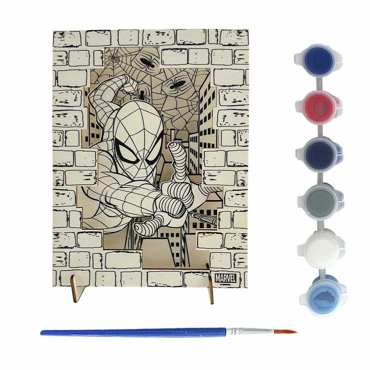 Set de Manualidades Spider-Man Madera