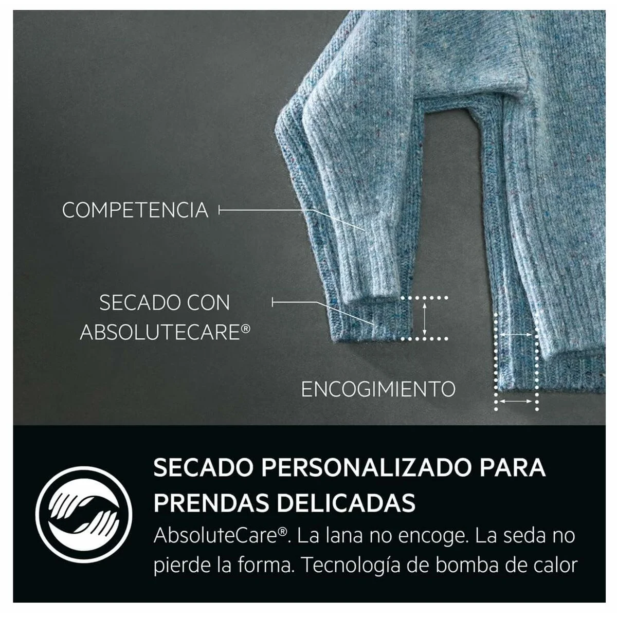 Secadora de condensación AEG TR818A4OB