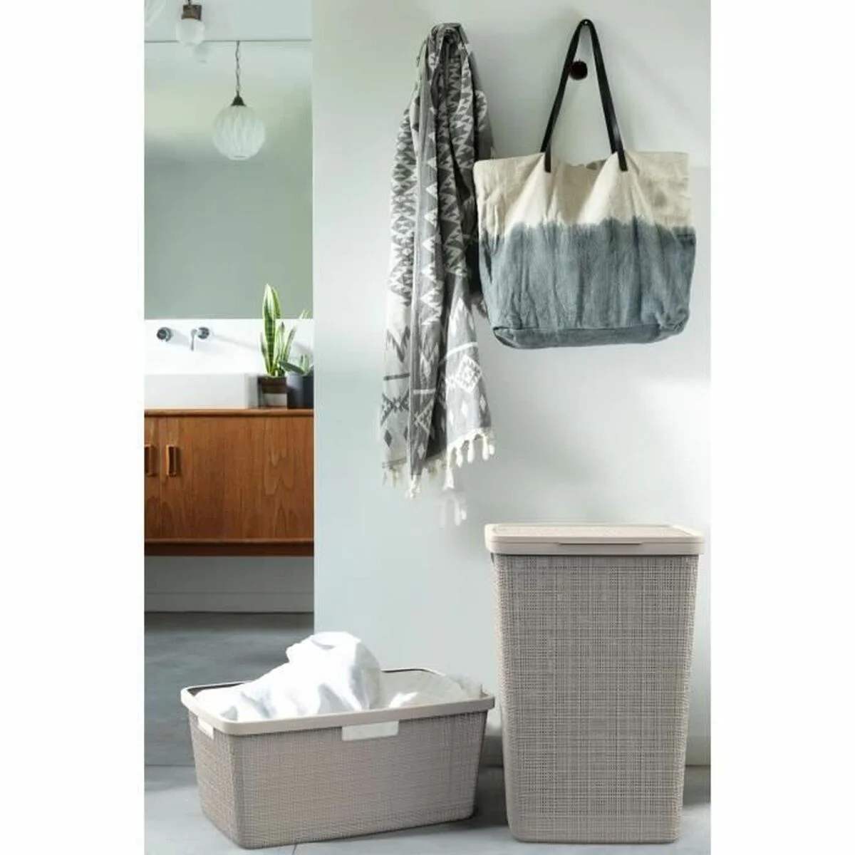 Laundry basket Curver White