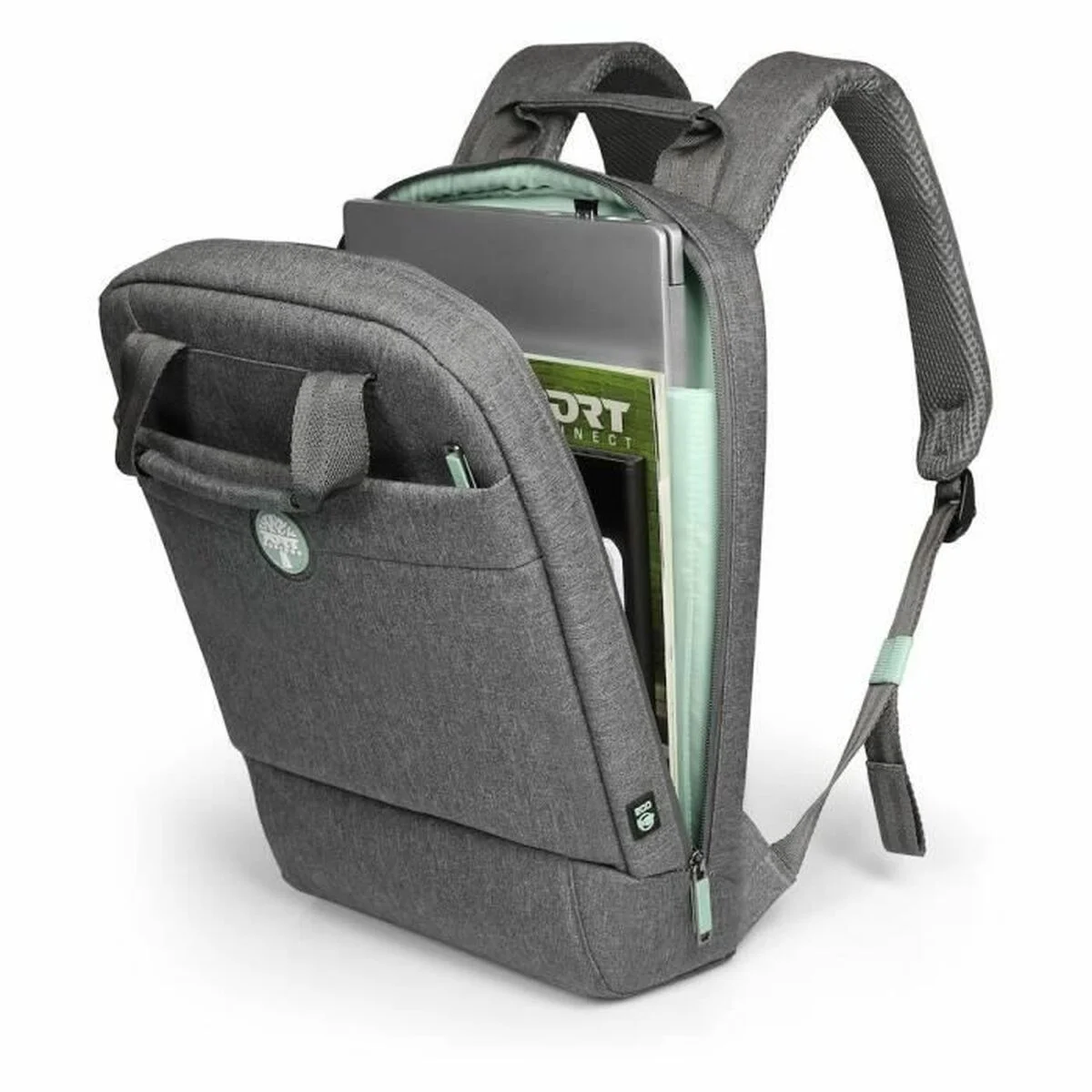 Mochila para Portátil Port Designs YOSEMITE Eco Gris