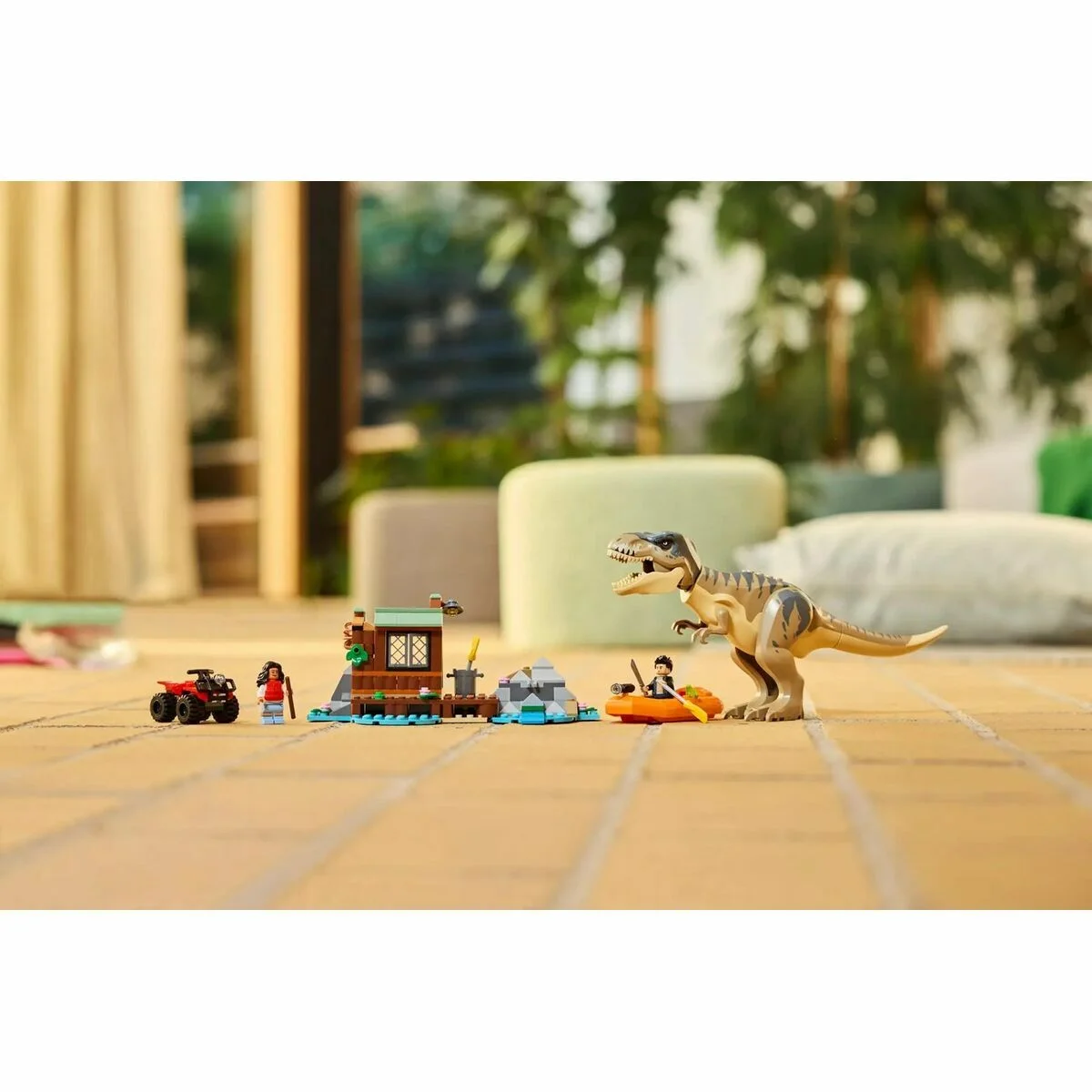 Juego de Construcción Lego JURASSIC WORLD 76975 T.Rex River Escape