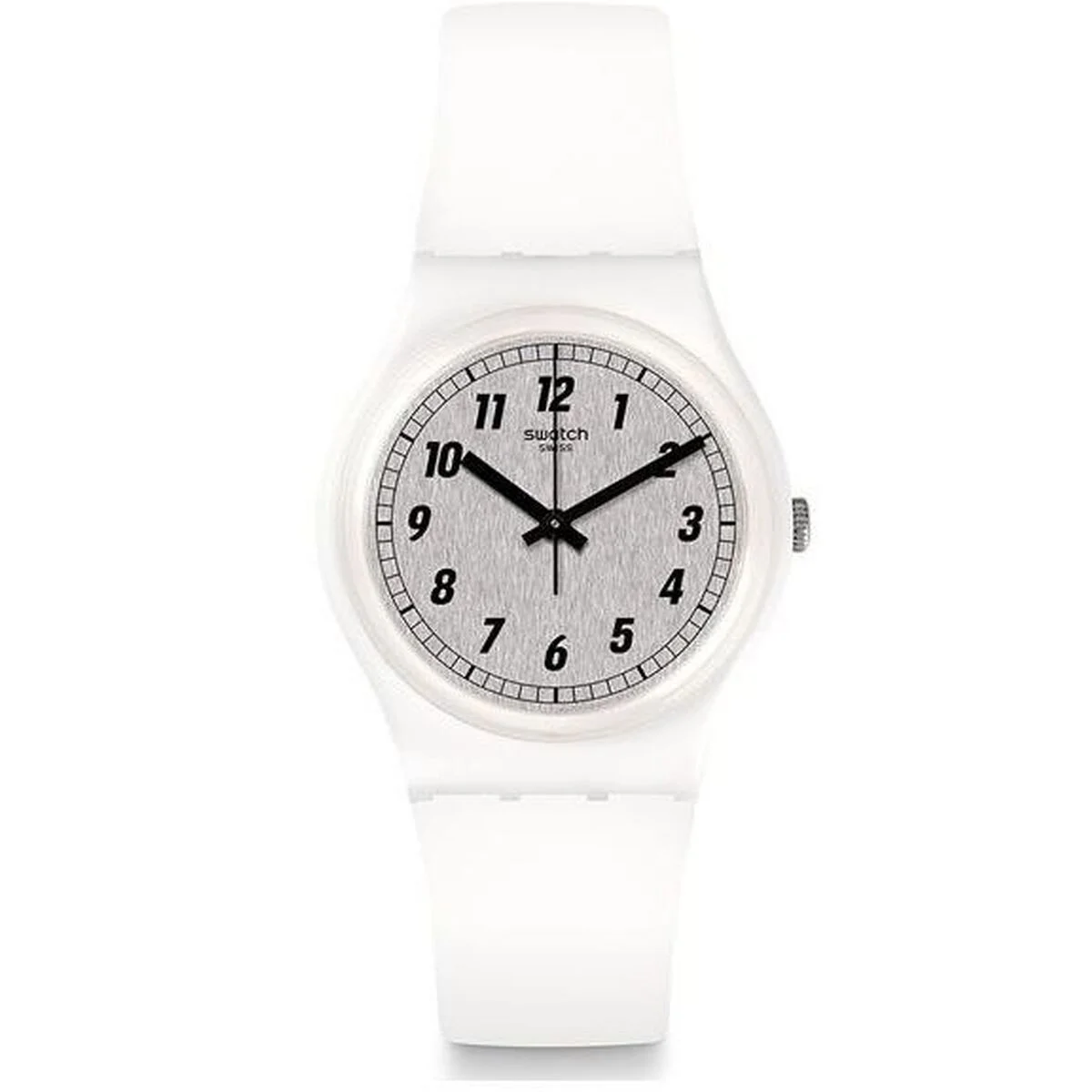 Reloj Unisex Swatch SOMETHING WHITE (Ø 34 mm)