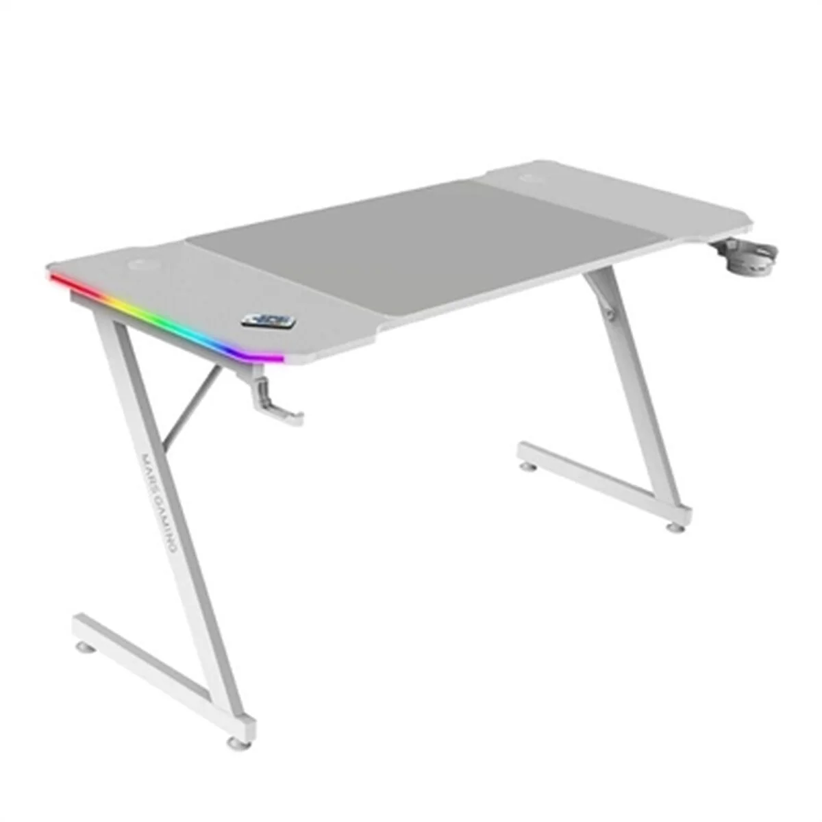 Mesa de Escritorio Gaming Mars Gaming ERGO Blanco 140 x 60 cm