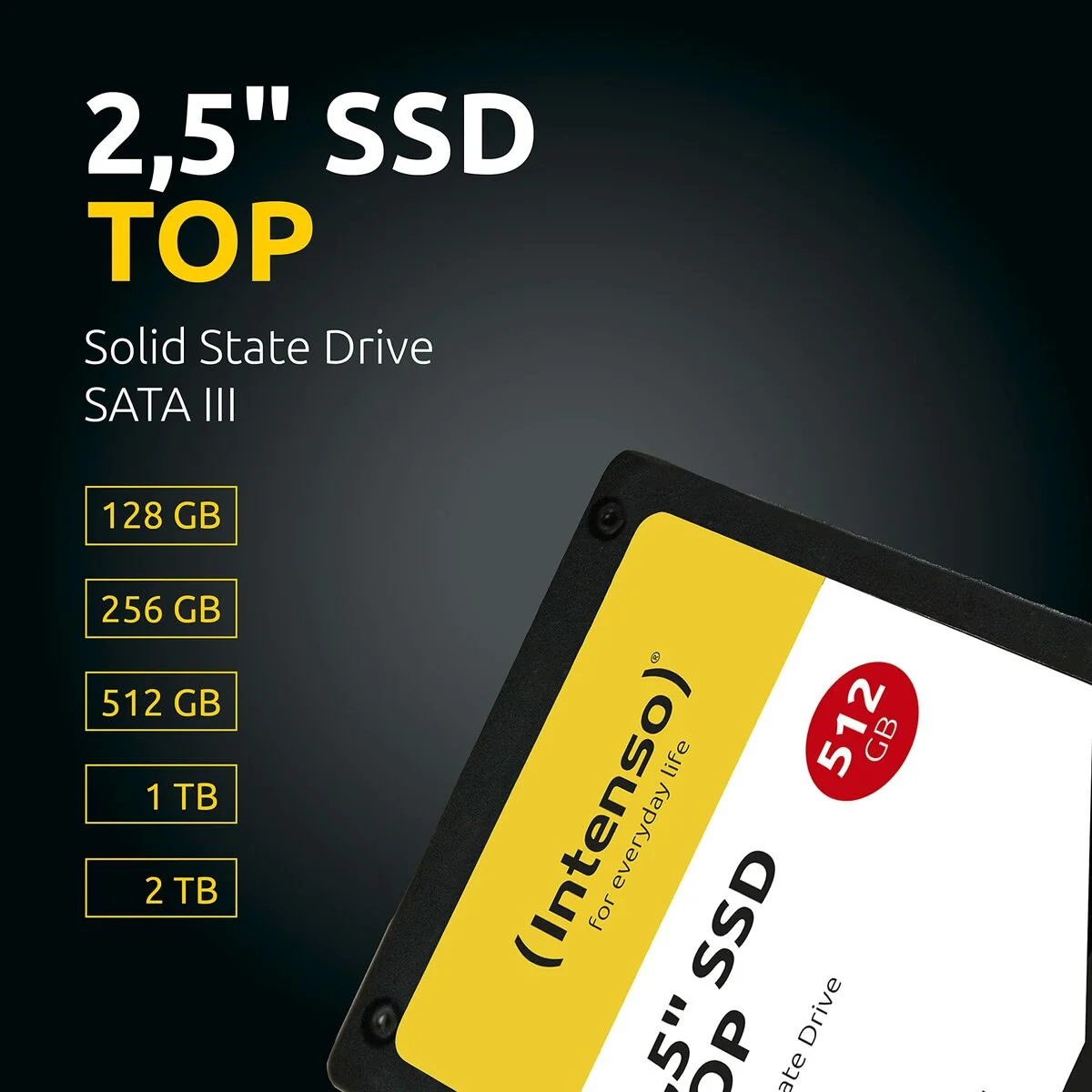 Disco Duro INTENSO 3812470 2 TB SSD