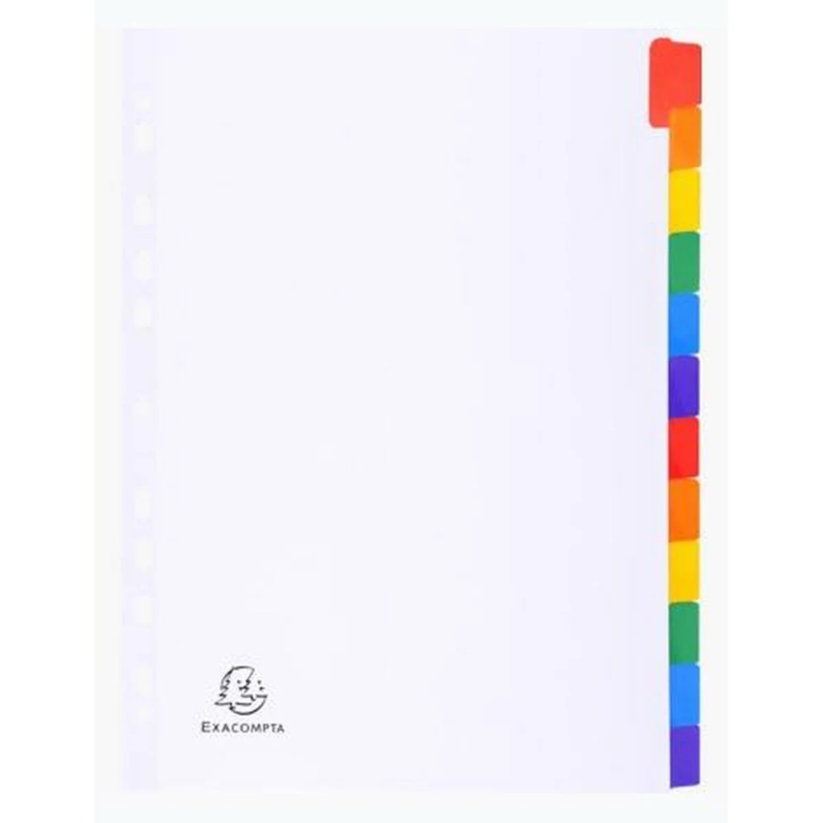 Separadores Exacompta Blanco A4 (20 Unidades)