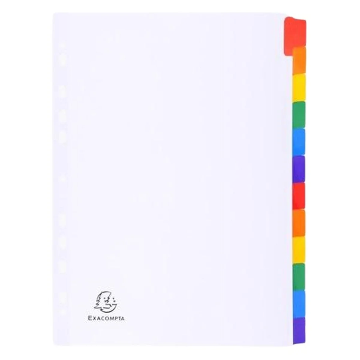 Separadores Exacompta Blanco A4 (20 Unidades)