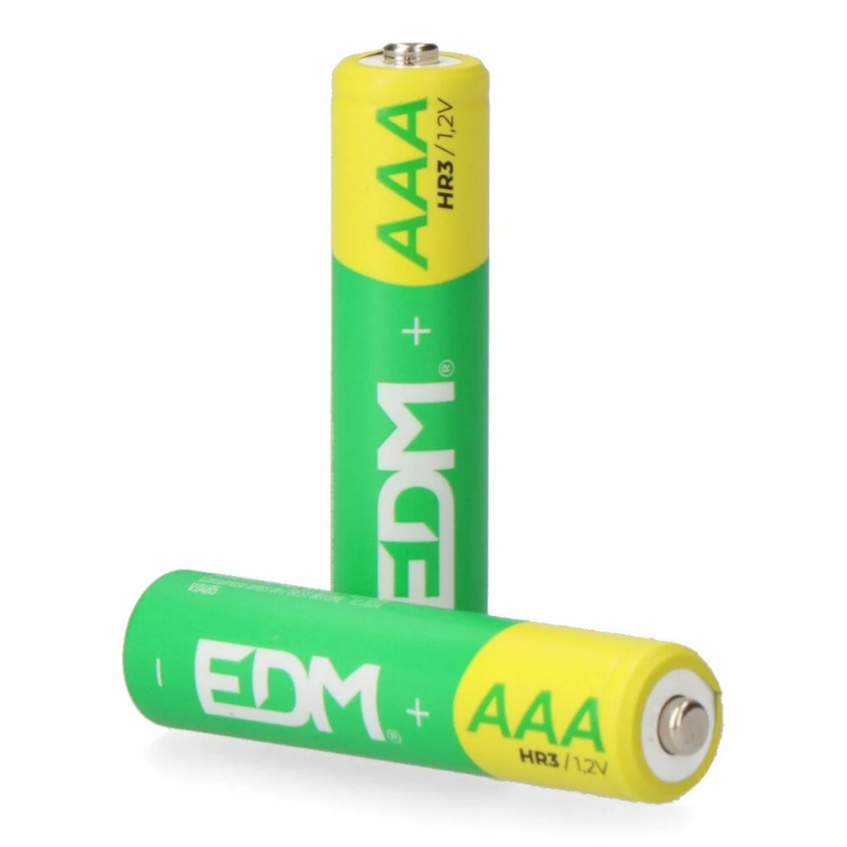 Pilas Recargables EDM 38722 eco-series aaa - hr03 950ma 950 mAh 1,2 V AAA R03 Pilas Recargables (2 Unidades)