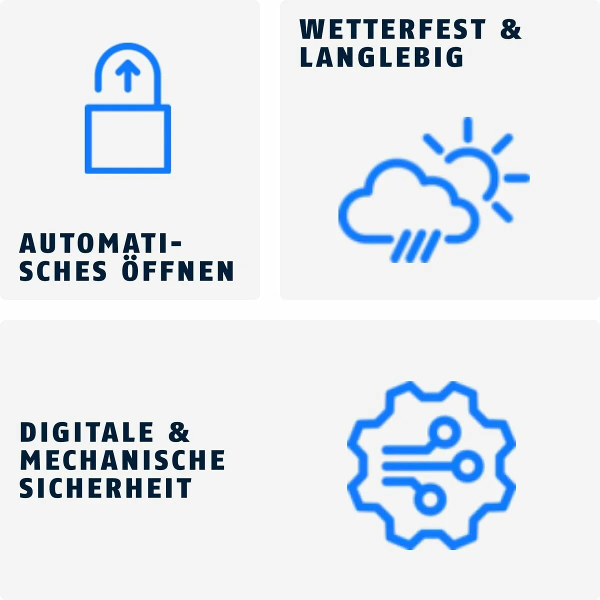 Candado de llave ABUS Rectangular