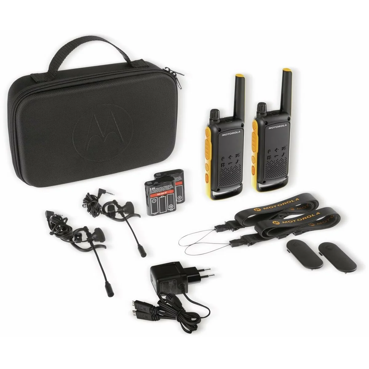 Walkie-Talkie Motorola B8P00810YDEMAG Amarillo Negro Naranja 500 mW