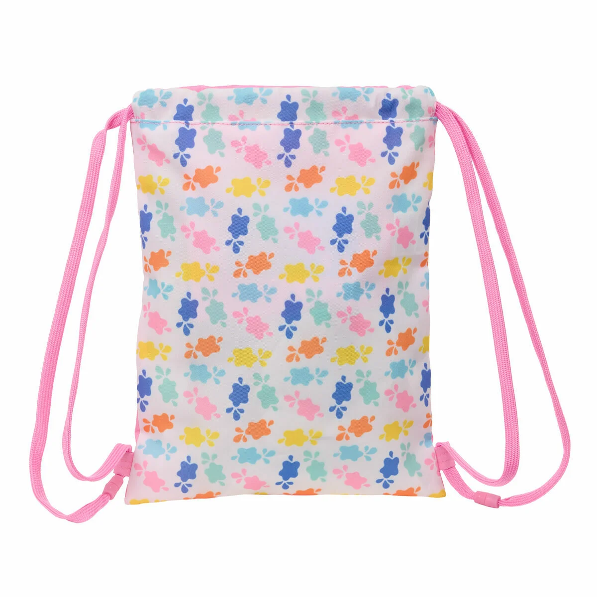 Bolsa Mochila con Cuerdas Peppa Pig Baby pig Multicolor 26 x 34 x 1 cm