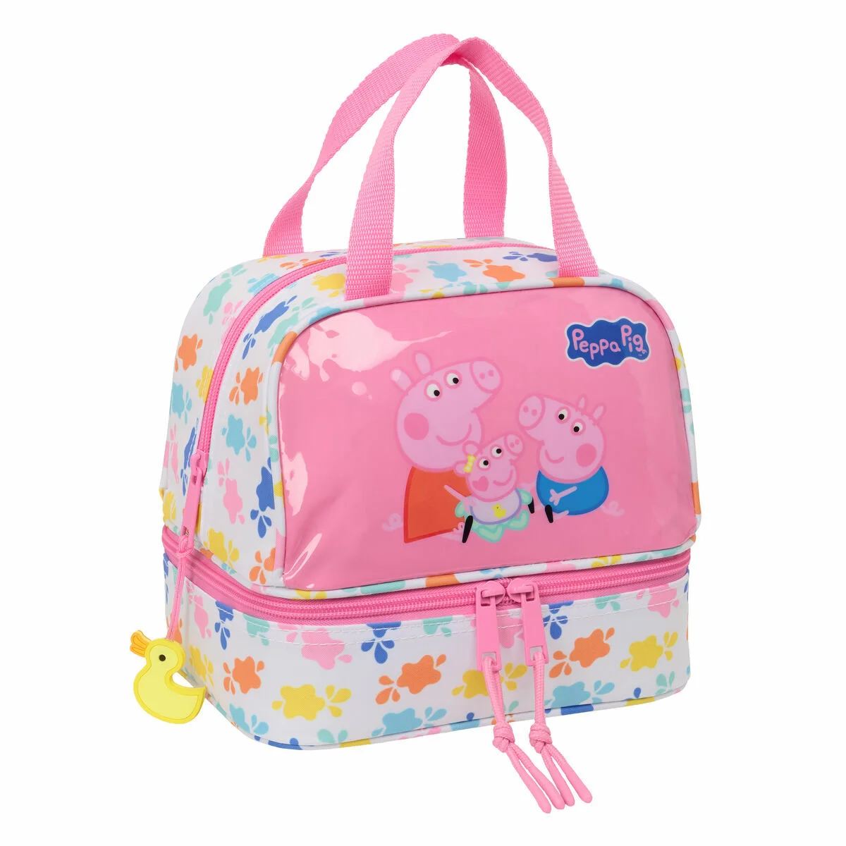Portameriendas Térmico Peppa Pig Baby pig Multicolor 20 x 20 x 15 cm