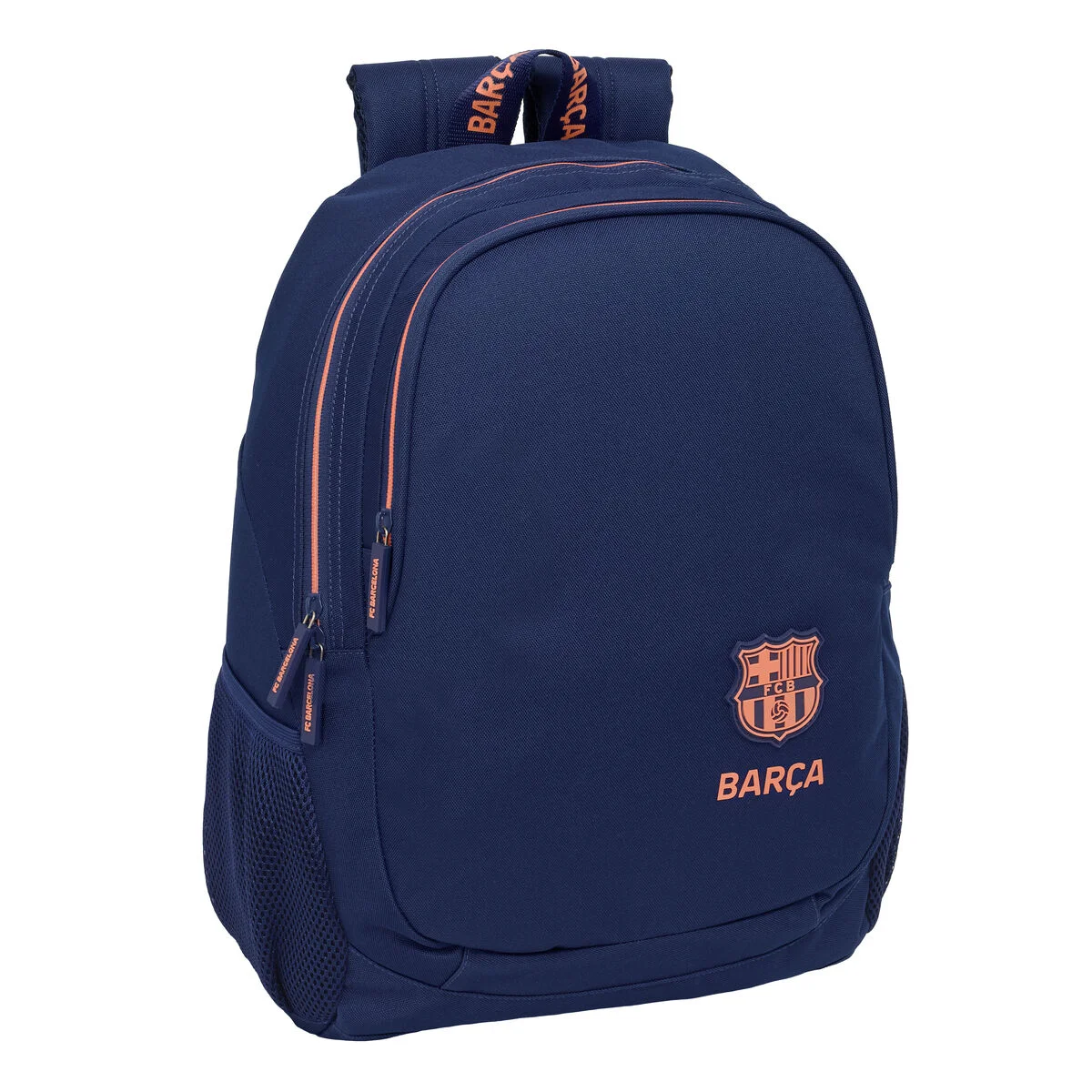 Mochila Escolar F.C. Barcelona Azul marino 32 x 44 x 16 cm
