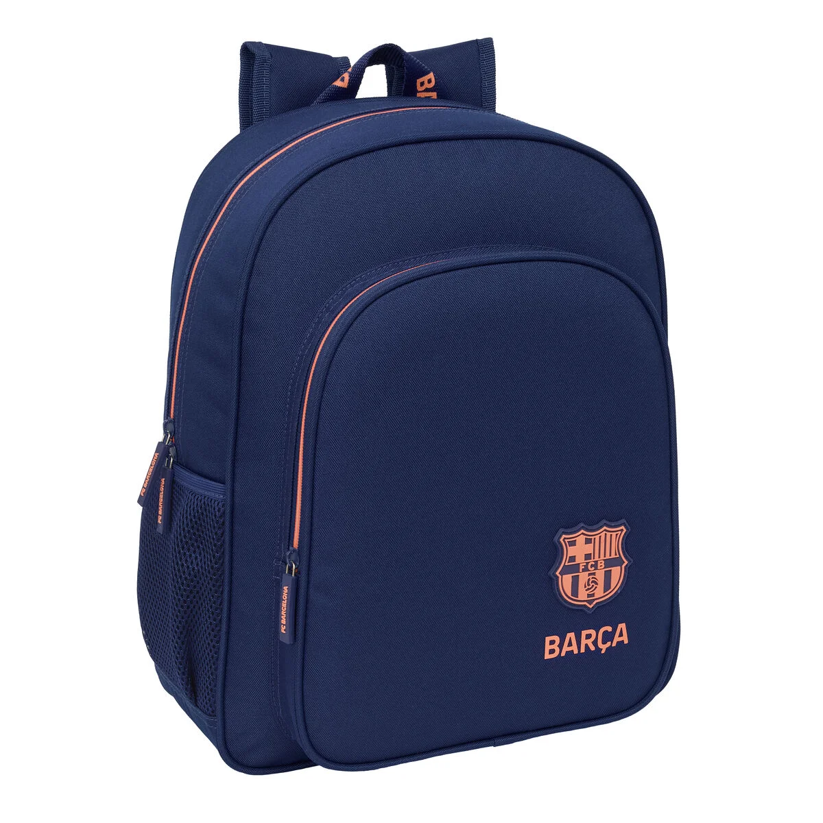 Mochila Escolar F.C. Barcelona Azul marino 32 x 38 x 12 cm