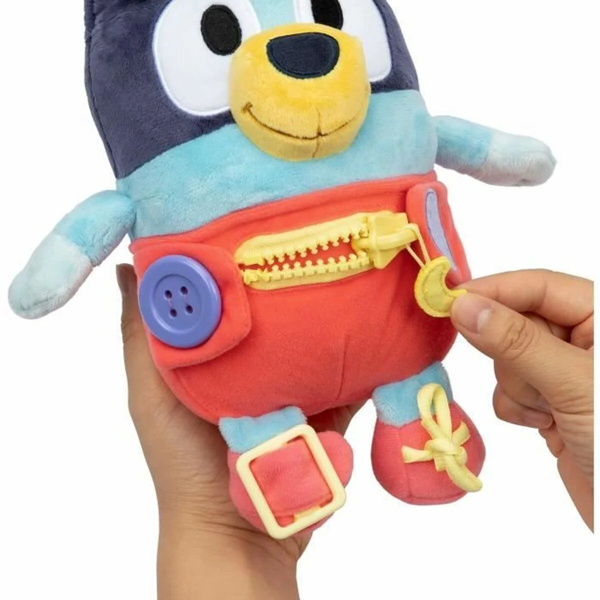 Peluche Bluey Azul rouge Plástico