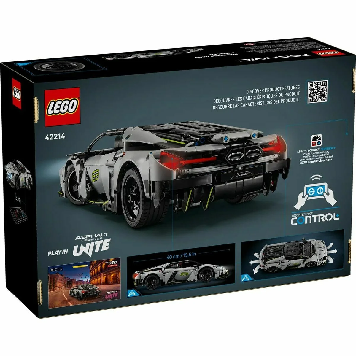 Juego de Construcción Lego TECHNIC 42214 Lamborghini Revuelto