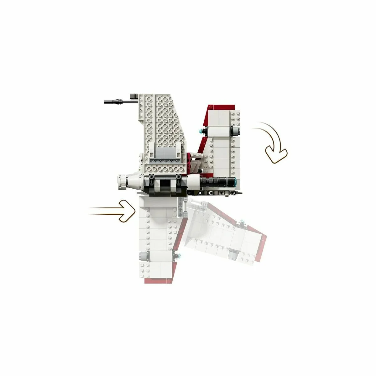 Juego de Construcción Lego STAR WARS 75432 V-19 Torrent Starfighter