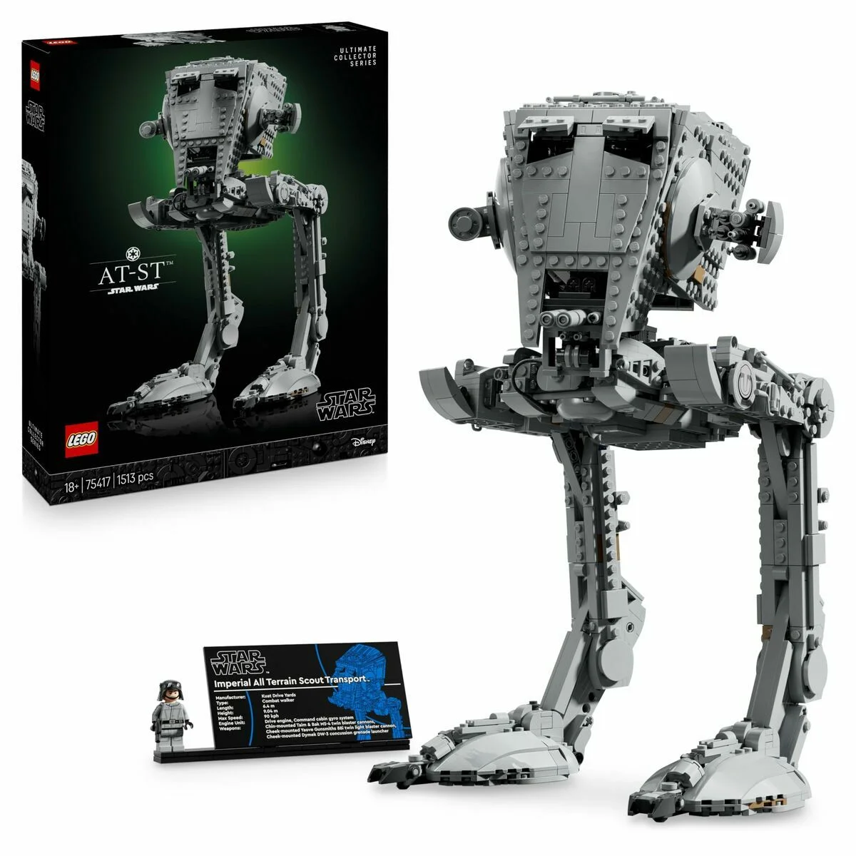 Juego de Construcción Lego STAR WARS 75417 AT-ST