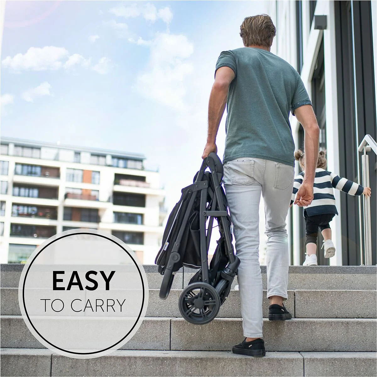 Carro de Paseo para Bebé Hauck Gris