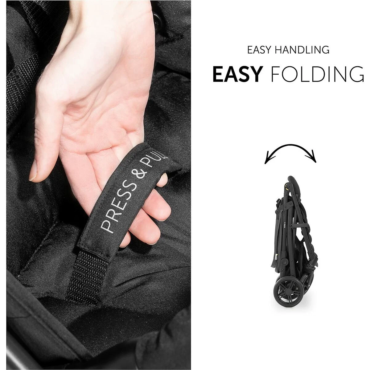 Carro de Paseo para Bebé Hauck Gris