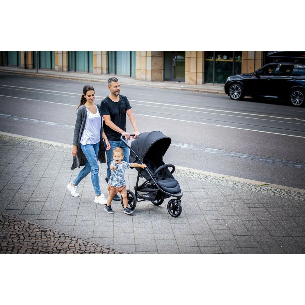 Carro de Paseo para Bebé Hauck Negro