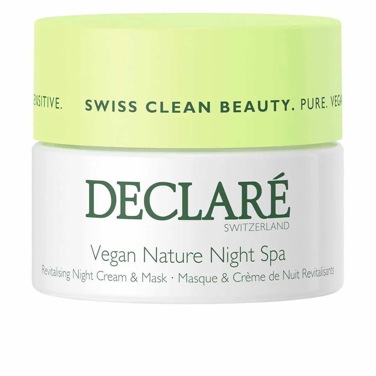 Crema Mascarilla Hidrarevitalizante Vegan Nature Night Spa Declaré 50 ml 1 L