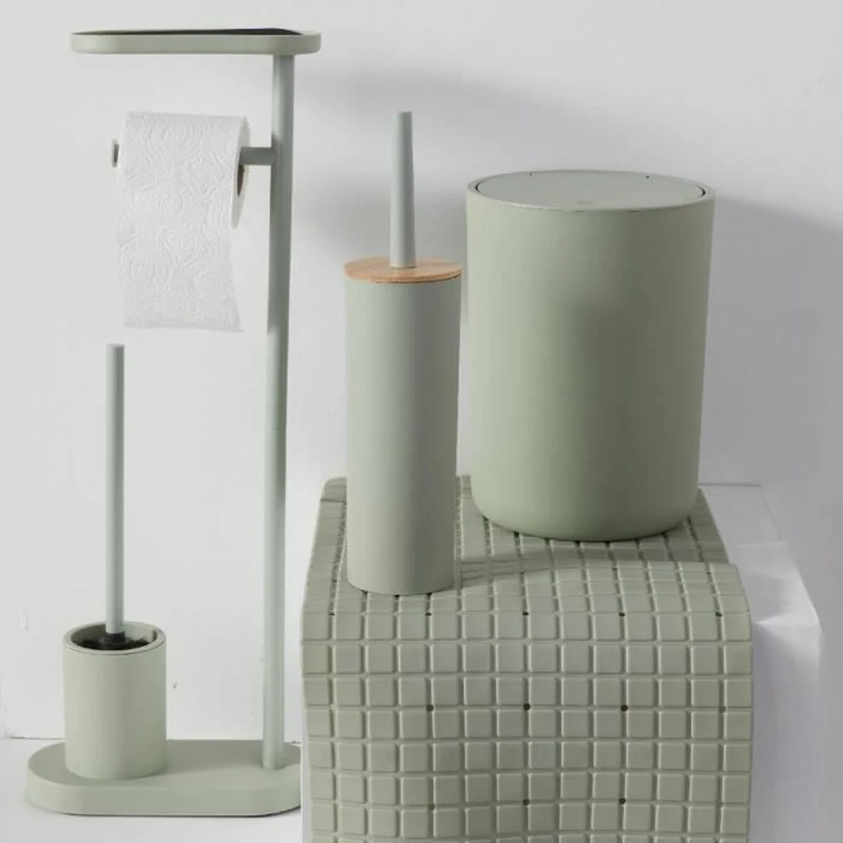 Alfombrilla Antideslizante para Ducha TODAY HOY - UTILITY 50 x 50 cm Verde PVC