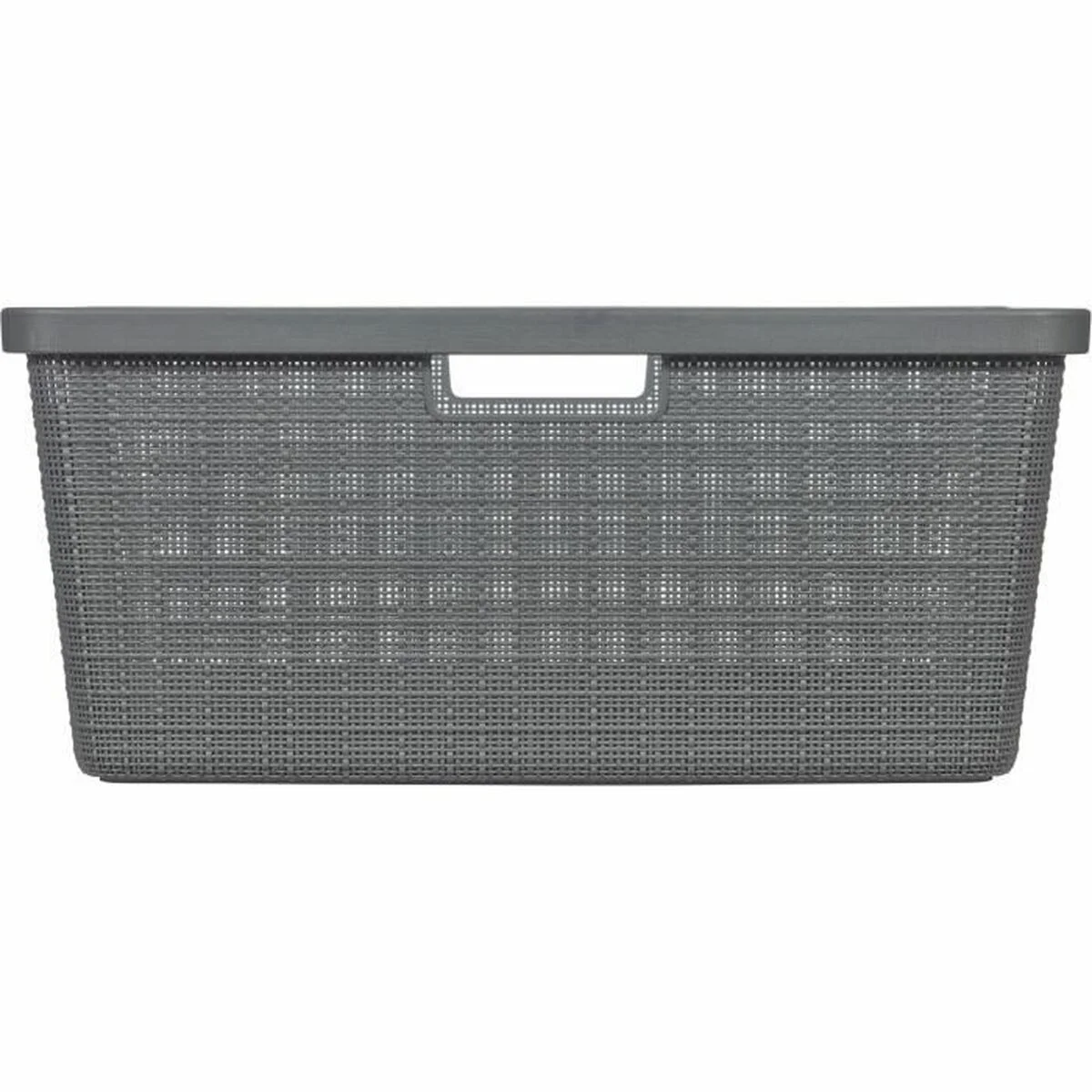 Multi-purpose basket Curver Dark grey Jute Plastic