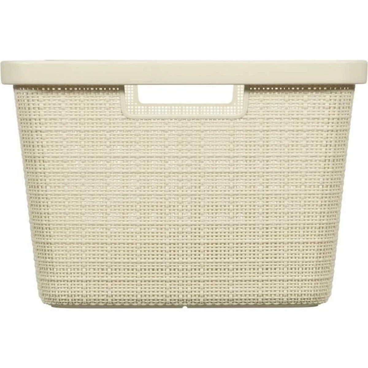 Cesto para la Ropa Curver Yute Blanco Plástico 45 L