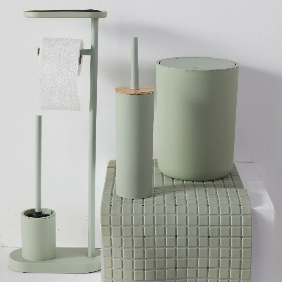 Alfombrilla Antideslizante para Bañera TODAY HOY - UTILITY Verde 40 x 60 cm Polipropileno