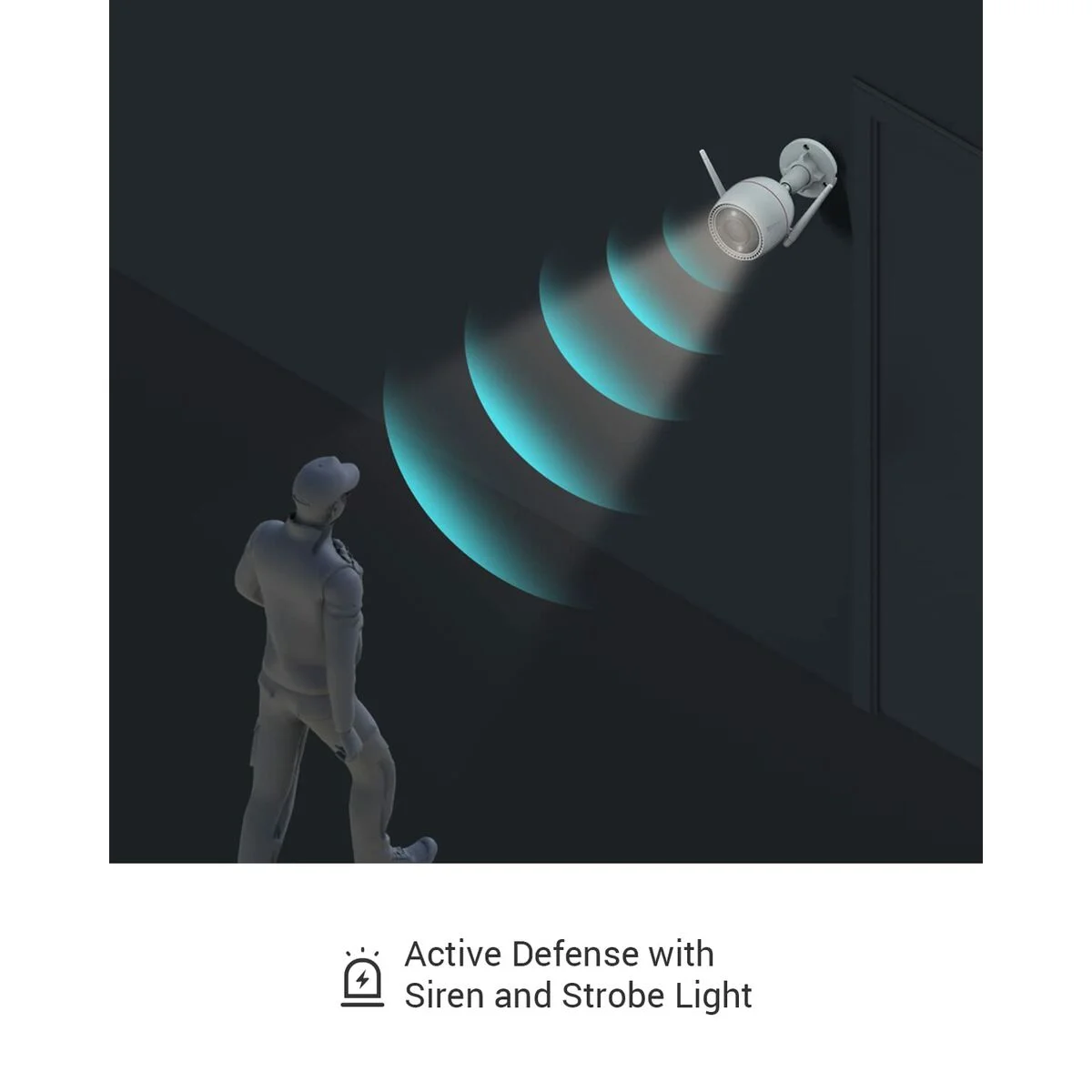 Videocámara de Vigilancia Ezviz H3C 2K