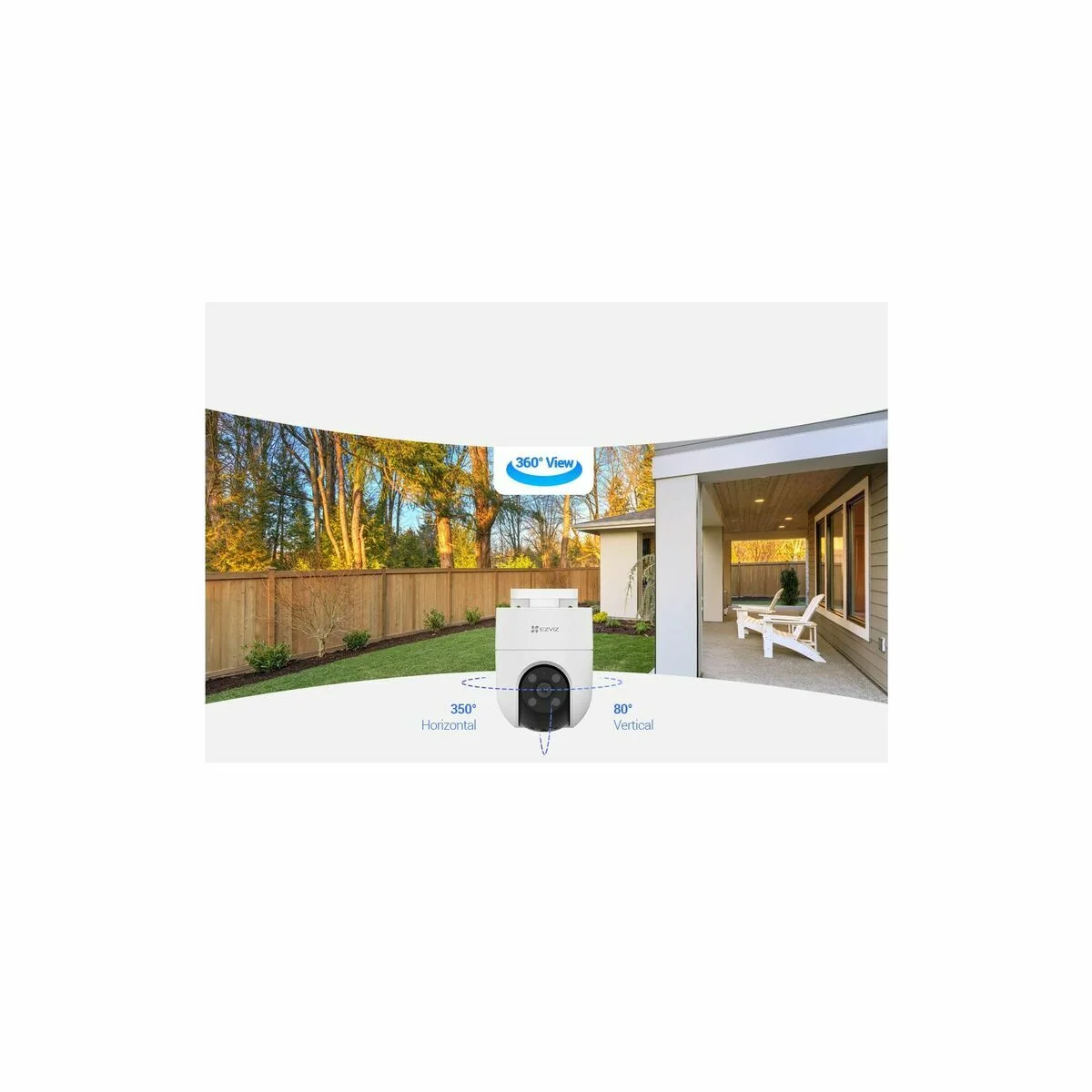 Videocámara de Vigilancia Ezviz H8C 4MP