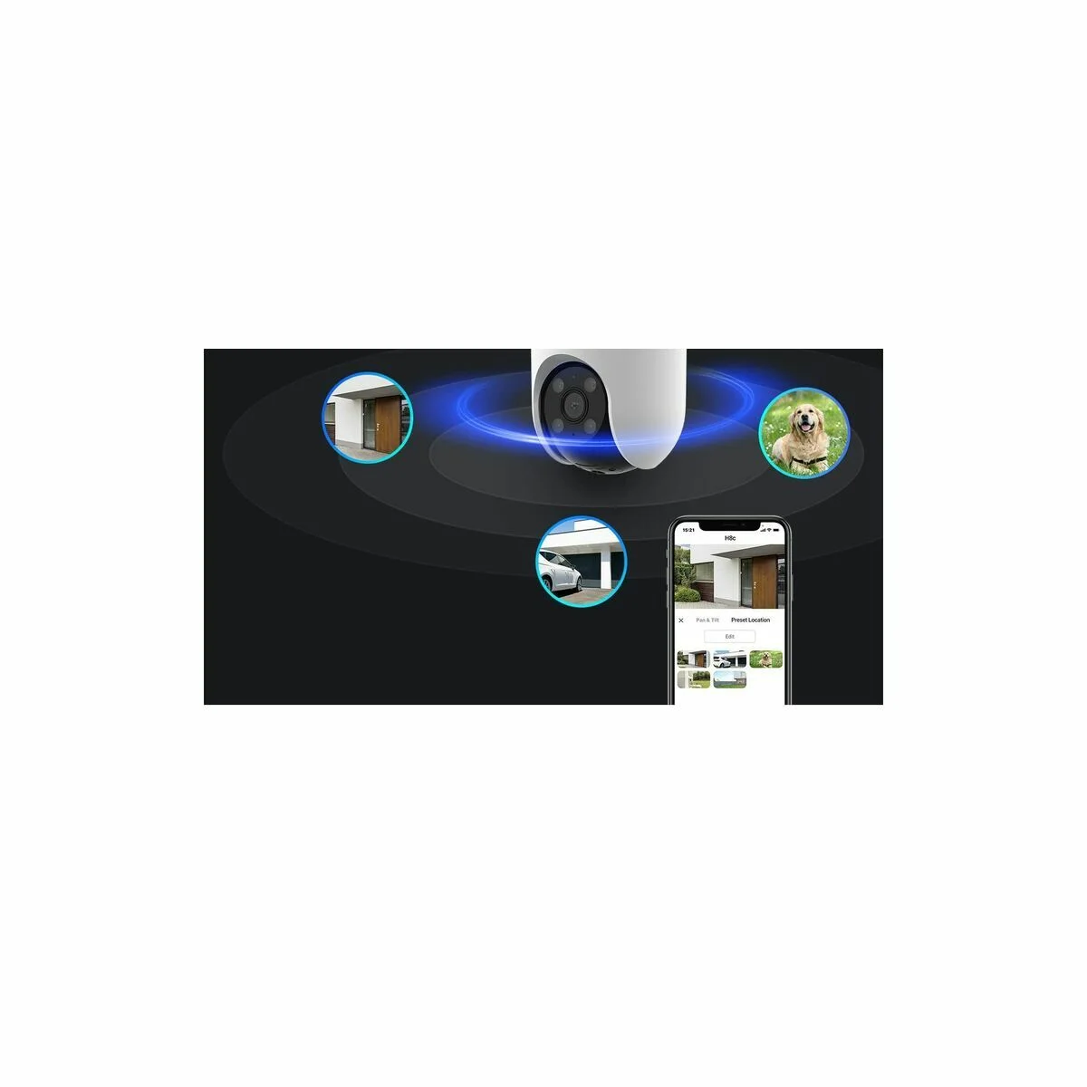 Videocámara de Vigilancia Ezviz H8C 4MP