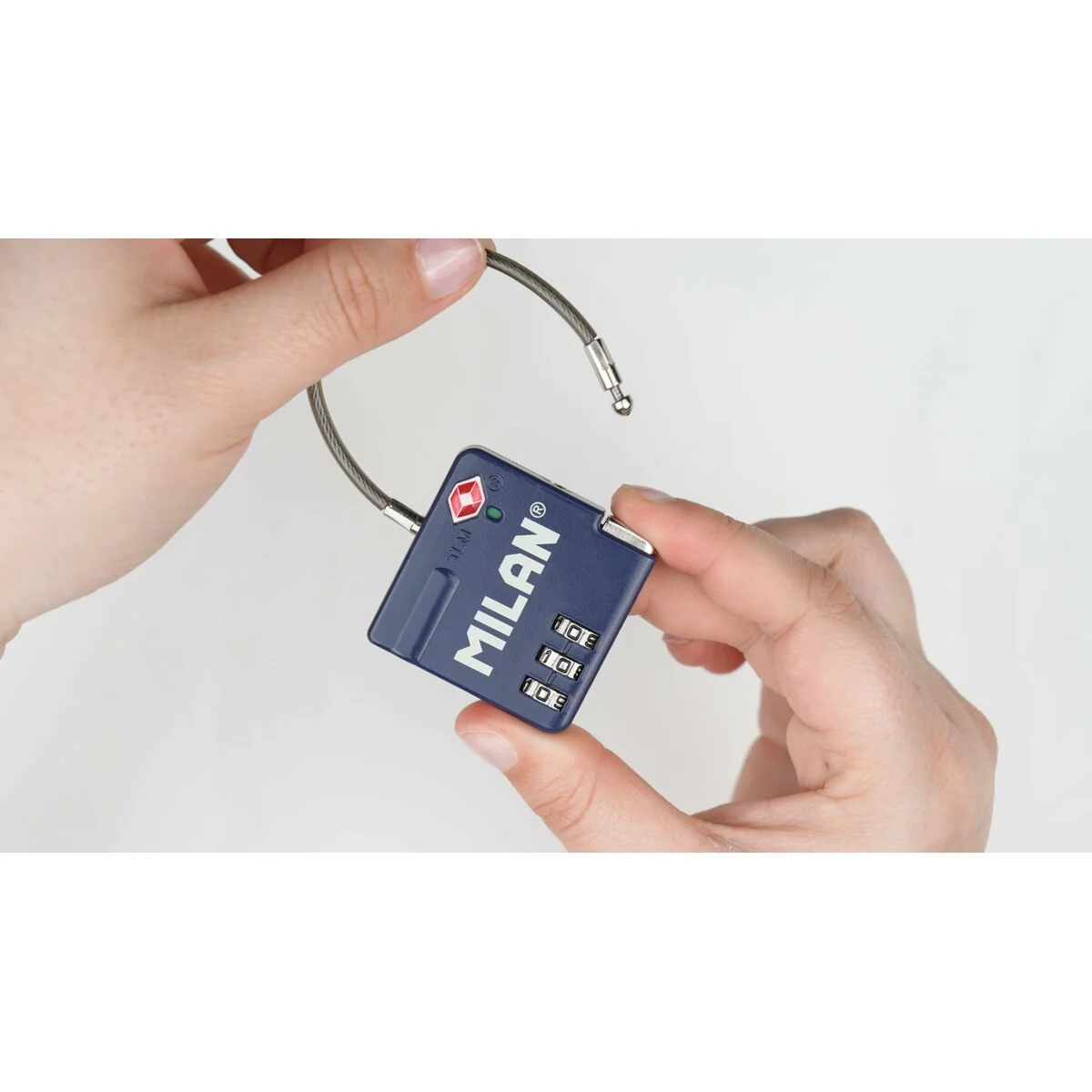 Candado de combinación Milan Metal