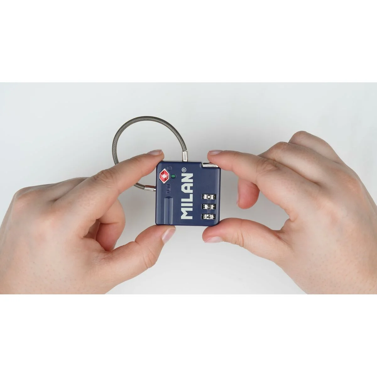 Candado de combinación Milan Metal