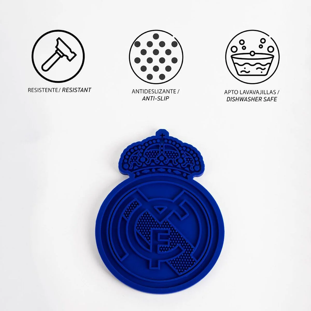 Comedero para Perro Real Madrid C.F. Azul