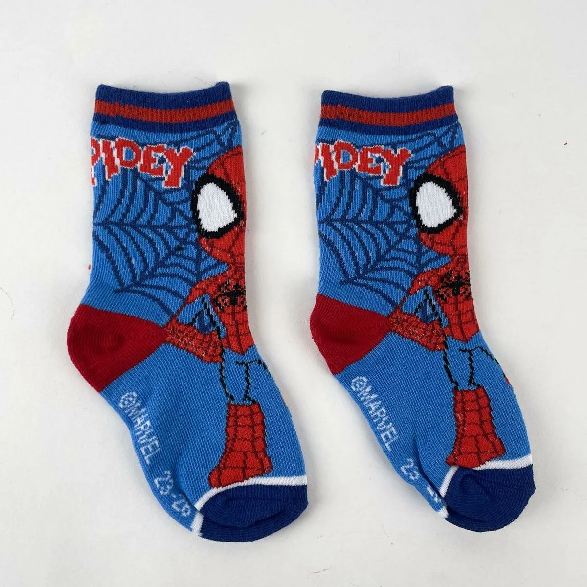 Calcetines Spidey Azul 31-34 5 pares