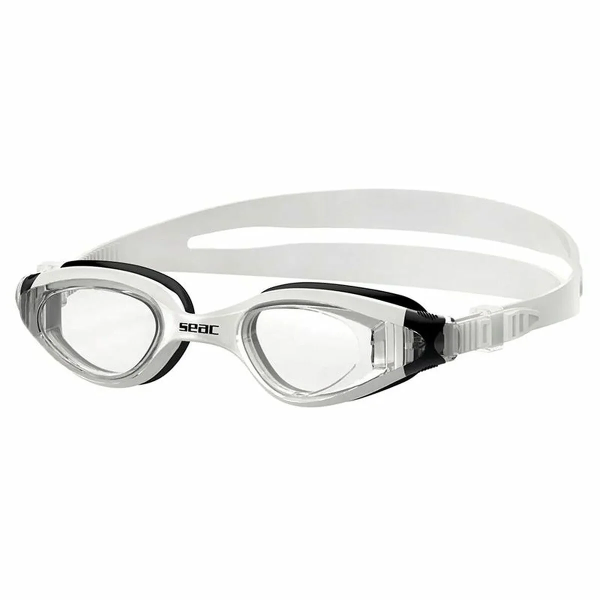 Gafas de Natación Seac Ritmo Talla única Blanco Negro