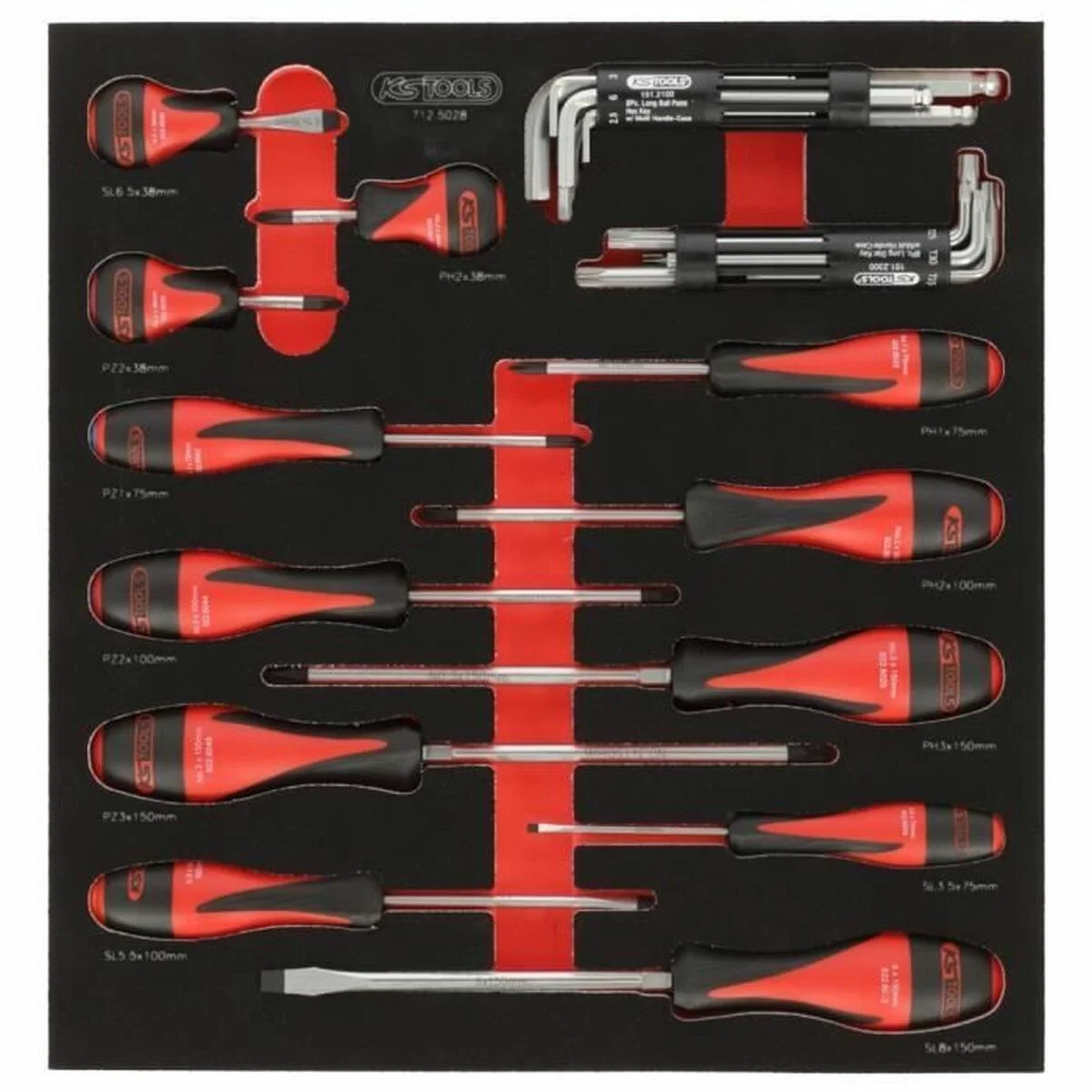 Kit de herramientas KS Tools 28 piezas