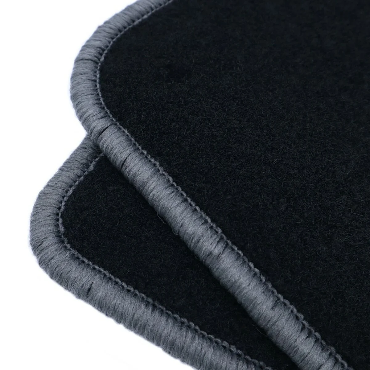 Set de Alfombrillas para Coche OCC Motorsport OCCTY0014GD Negro Gris oscuro Toyota Corolla Terciopelo