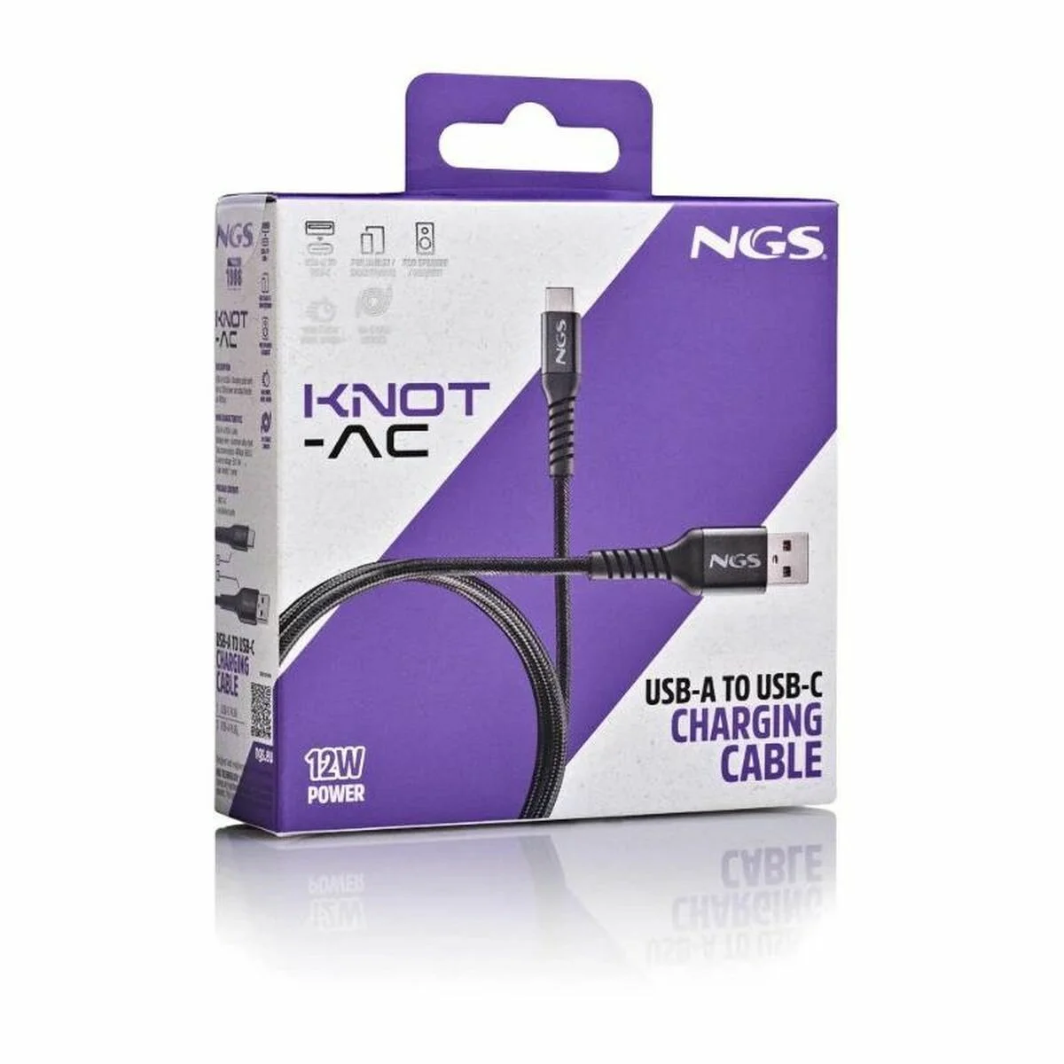 Soporte para Portátil NGS KNOT-AC 1 m Negro