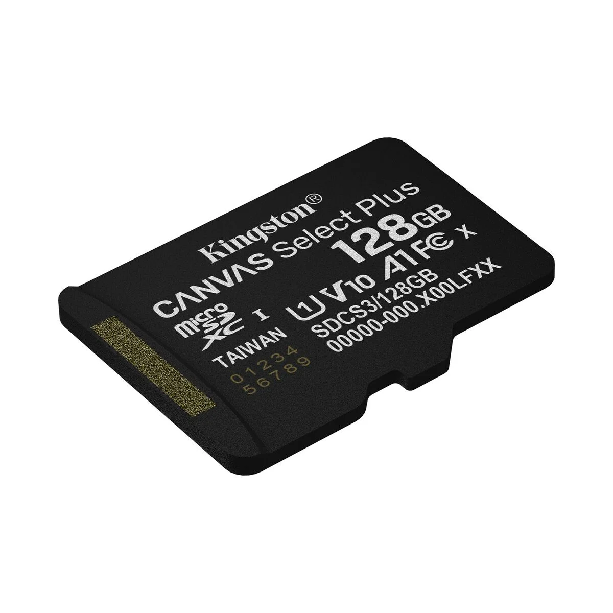 Tarjeta de Memoria Micro SD con Adaptador Kingston SDCS3/128GBSP 128 GB