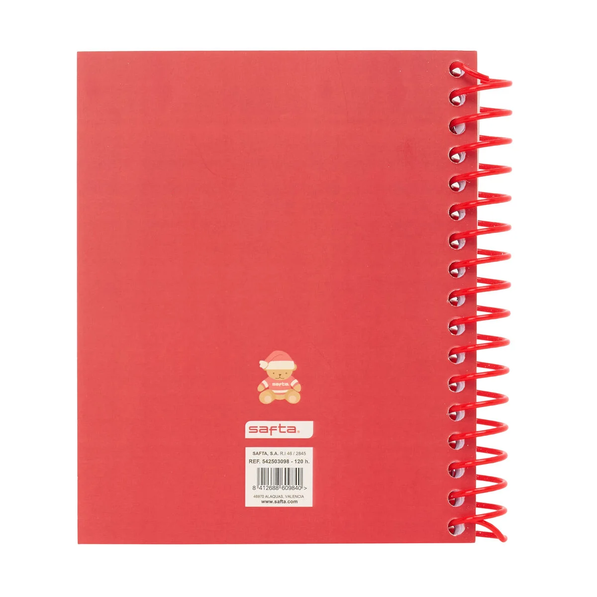 Libreta Safta Rojo