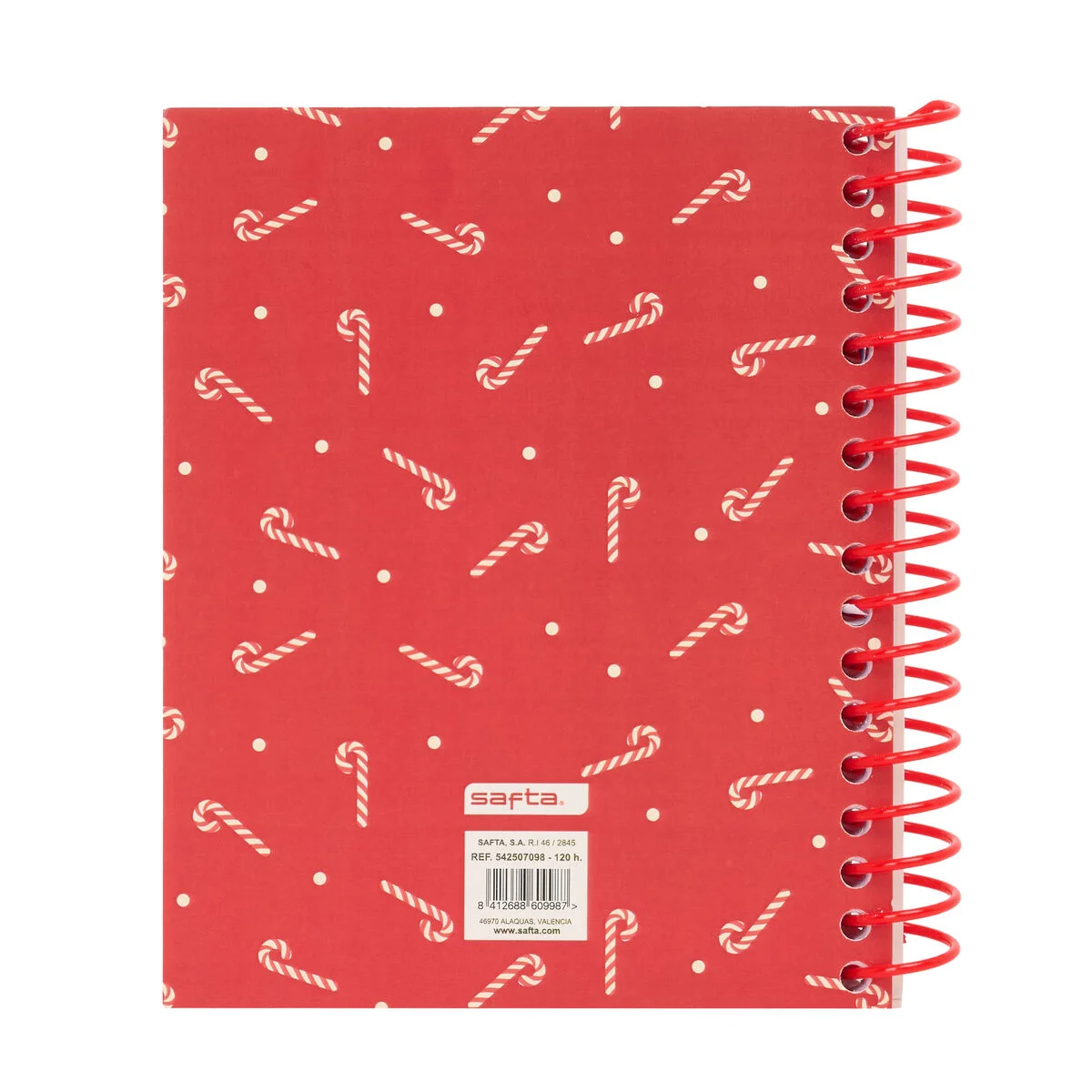 Libreta Safta Rojo