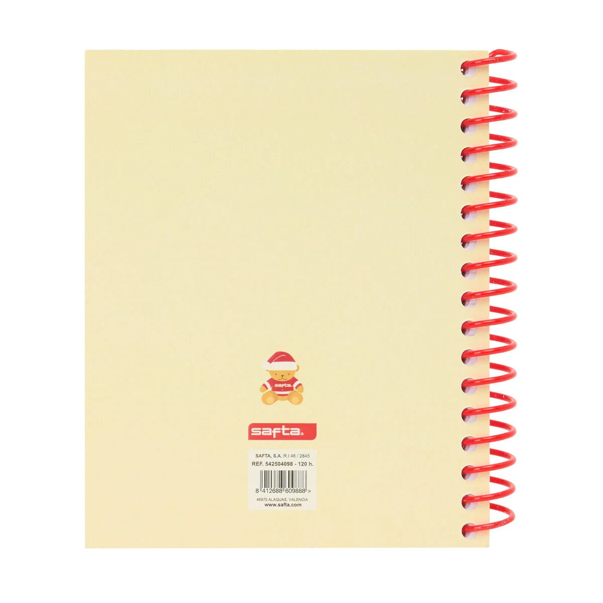 Libreta Safta Beige