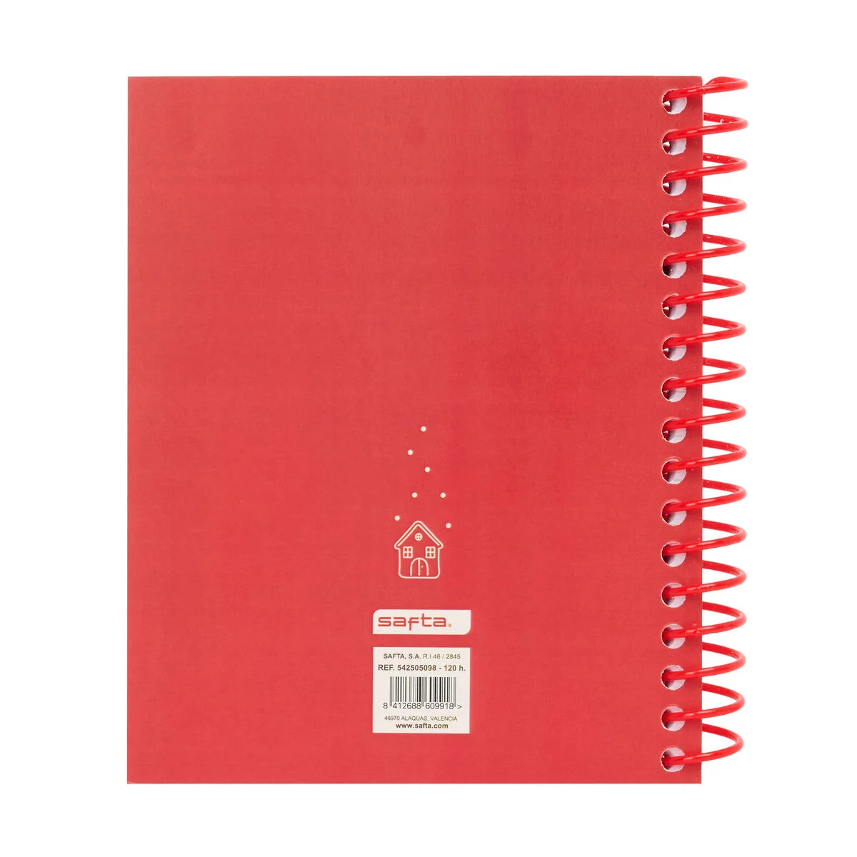 Libreta Safta Rojo