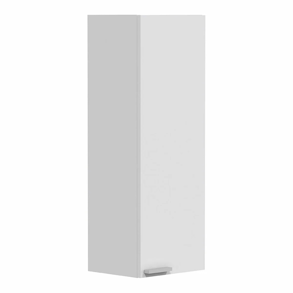 Armario Forés Blanco Gris Aluminio ABS 30 X 25 X 85 CM